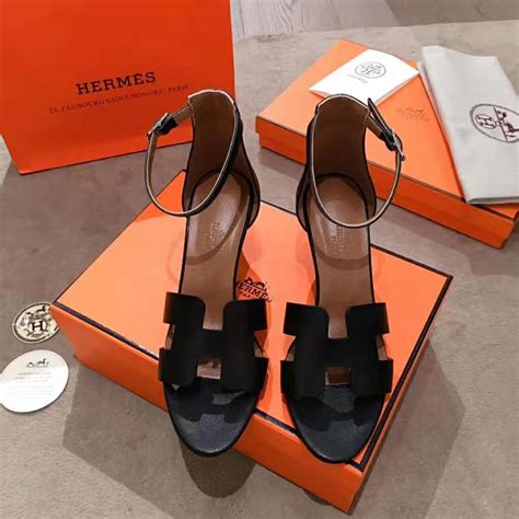 hermes clogs black|hermes sandals high heels.